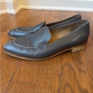 Everlane The Modern Loafer in Gray Peuter Leather 7.5